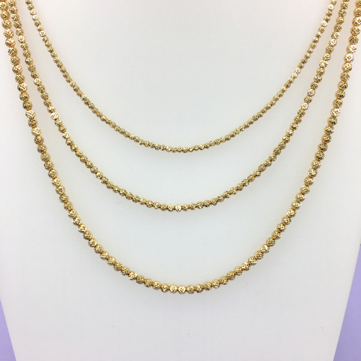 ダイヤカットネックレス / Diamond Cut Necklace