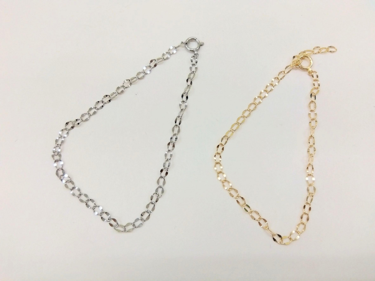 シープレス ブレス/Leaf chain Bracelet