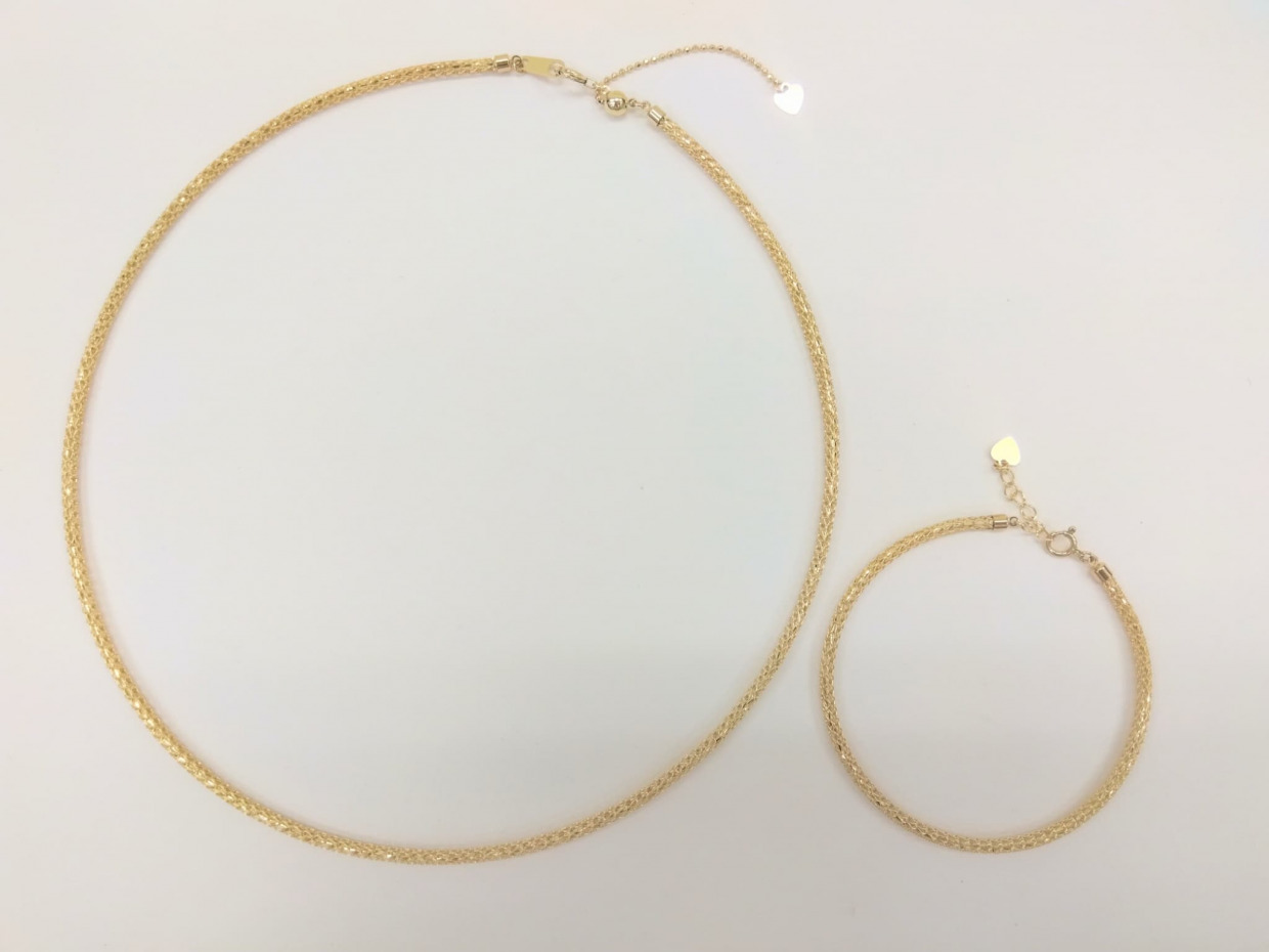 K104336(ネックレス) K102877(ブレスレット)/K104336 NC, K102877 BL